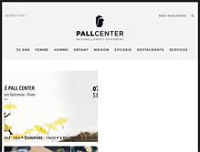 Tablet Screenshot of pallcenter.lu